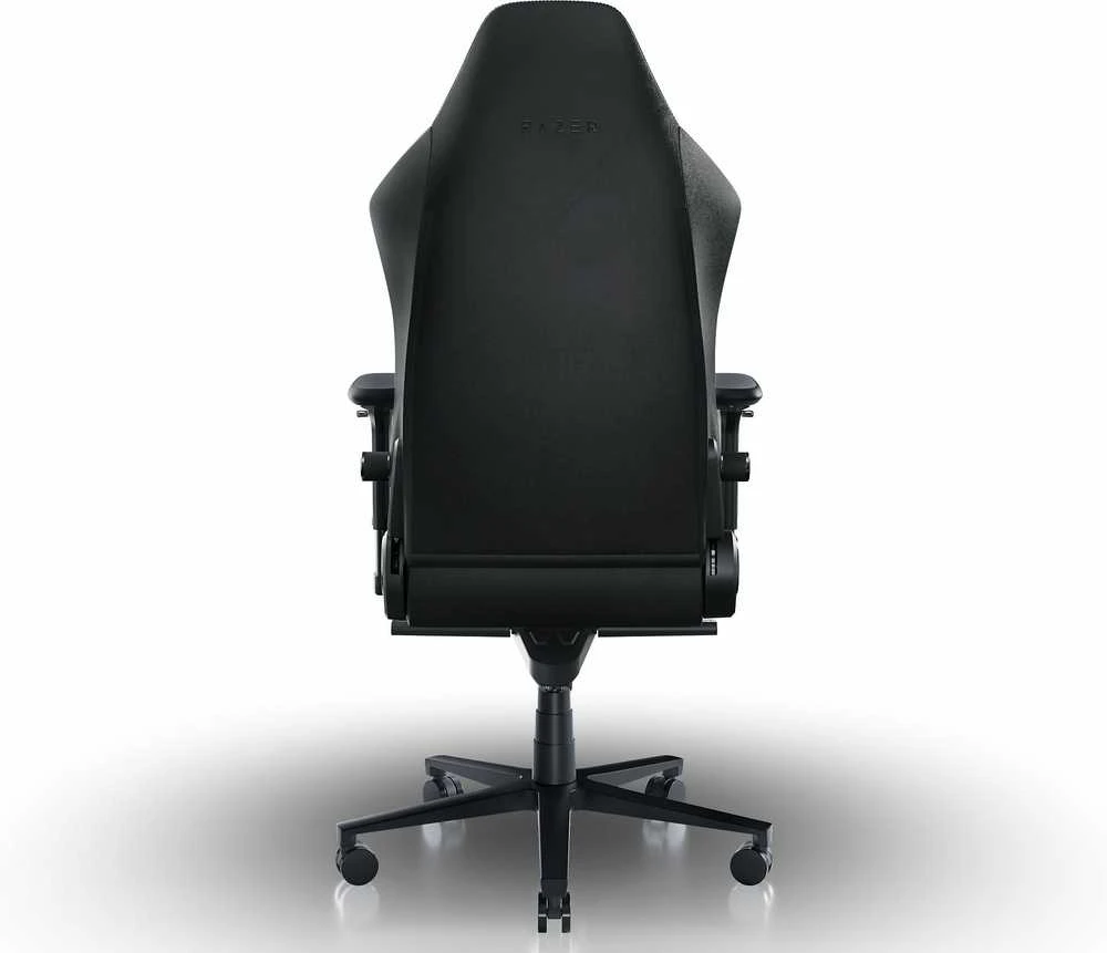 Razer žaidimų kėdė su juosmens atrama Iskur V2 EPU Leather, Aliuminio | Juodas