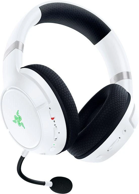 Belaidės Žaidimų Ausinės Razer Kaira Pro skirtos Xbox Series X ir mobiliems Xbox žaidimams, Baltos