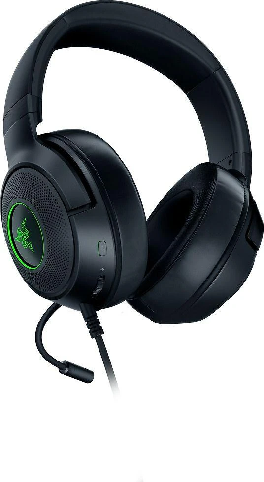 Razer Kraken V3 X žaidimų ausinės su laidu, USB Type-A Juodos