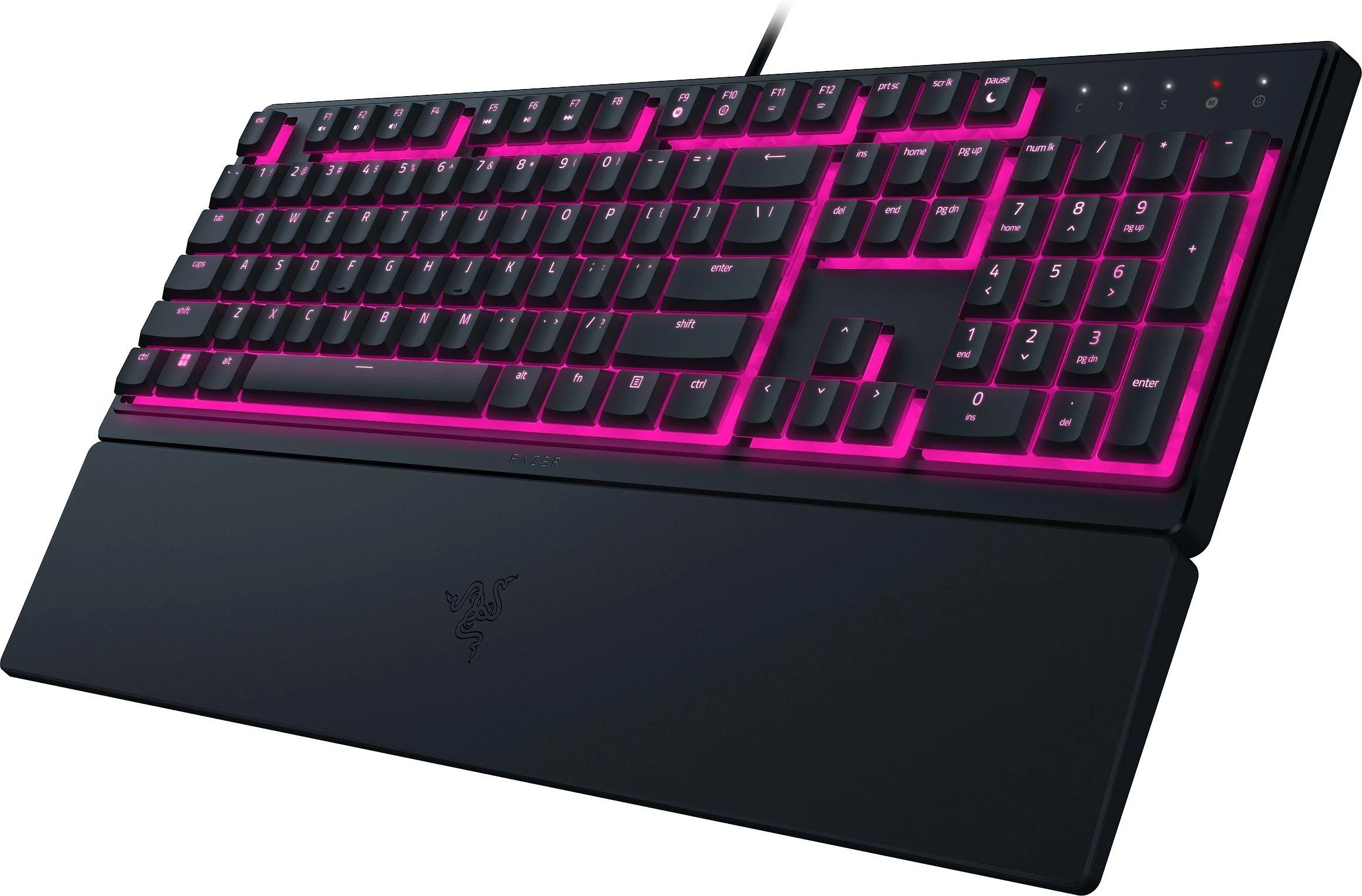 Razer | Klaviatūra žaidimams | Ornata V3 X | Klaviatūra žaidimams | su laidu | RGB LED pašvietimas | NORD | Silent Membrane | Juodas