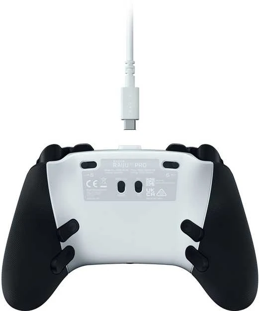„Razer“ belaidis eSporto valdiklis, skirtas „PlayStation 5“ ir asmeniniam kompiuteriui | „Raiju V3 Pro“ | „Baltas“