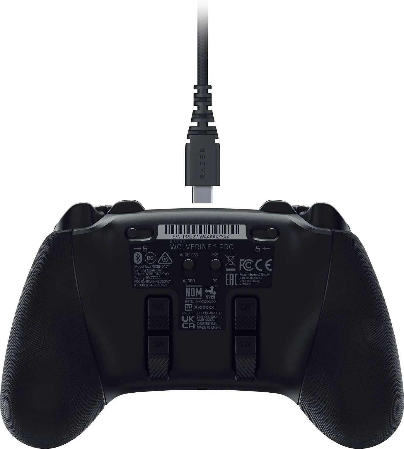 Razer | Žaidimų valdiklis, skirtas Playstation | Wolverine V2 Pro