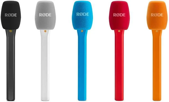 Rode Microphones Interview Micro, mikrofonas - juodas, rankinis adapteris Rode belaidžiam Sendemodule