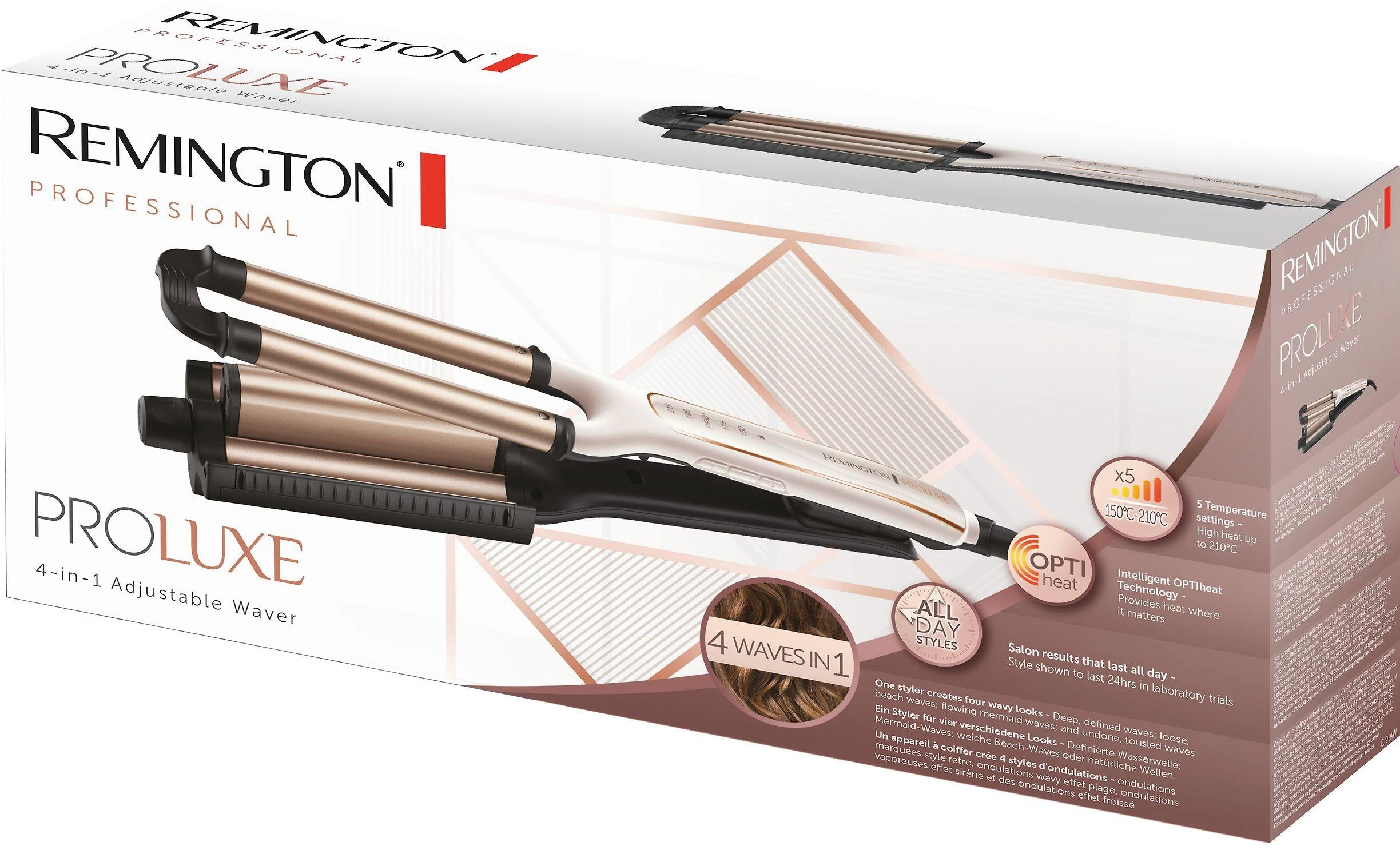Plaukų garbanojimo prietaisas Remington CI91AW PROluxe 4-in-1