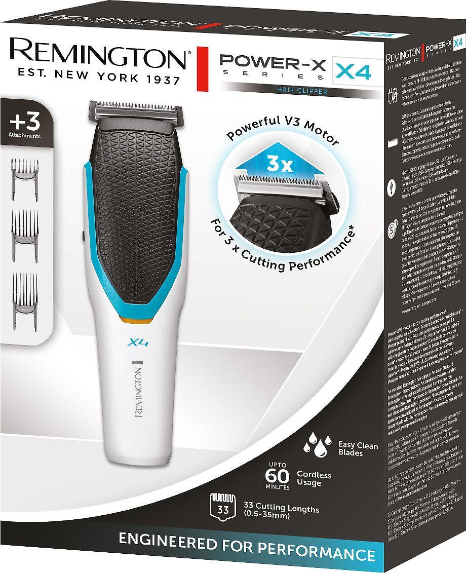 Remington Kirpimo Mašinėlė Power-X Series X4 HC4000 Juoda