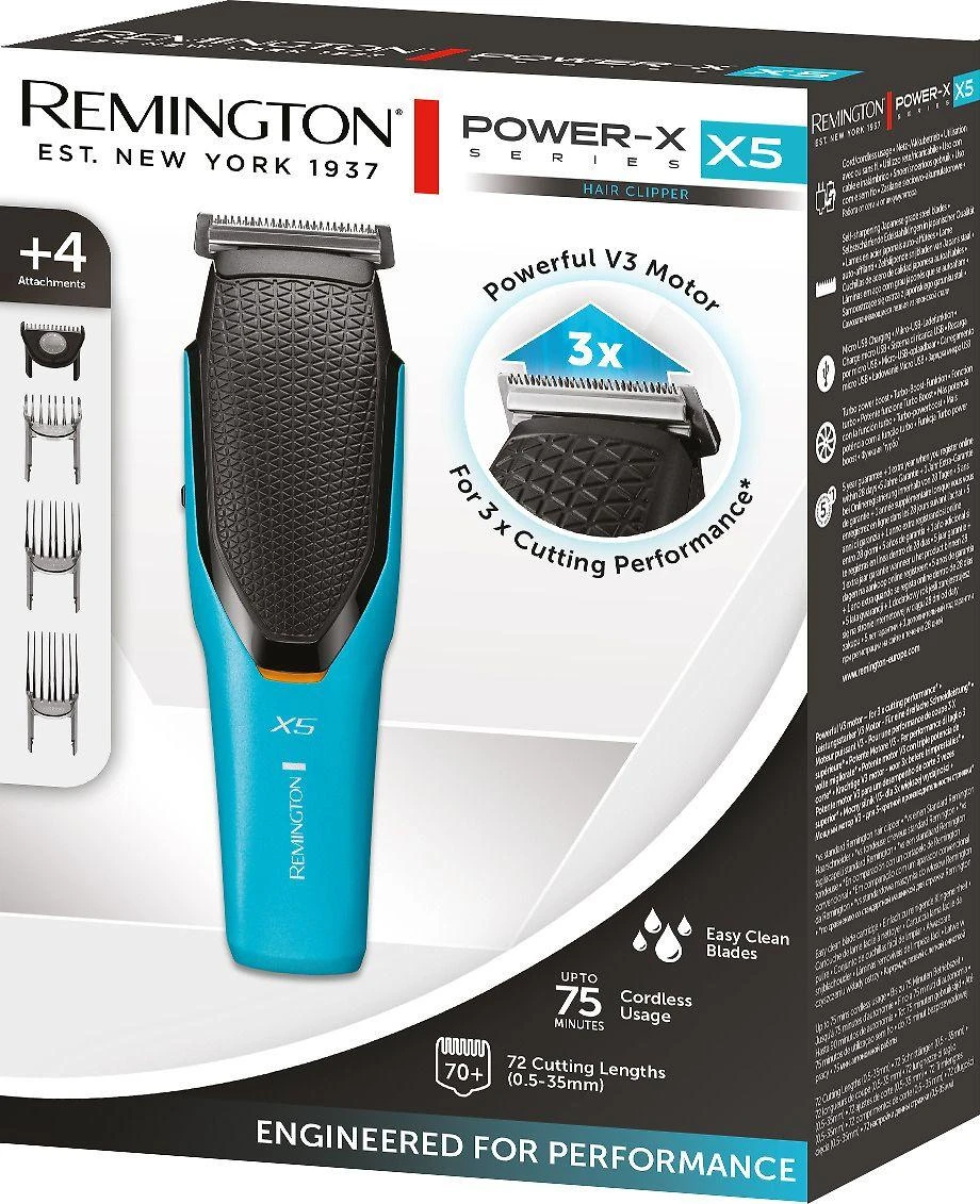 Remington HC5000 E51 X5 Power-X serijos plaukų kirpimo mašinėlė