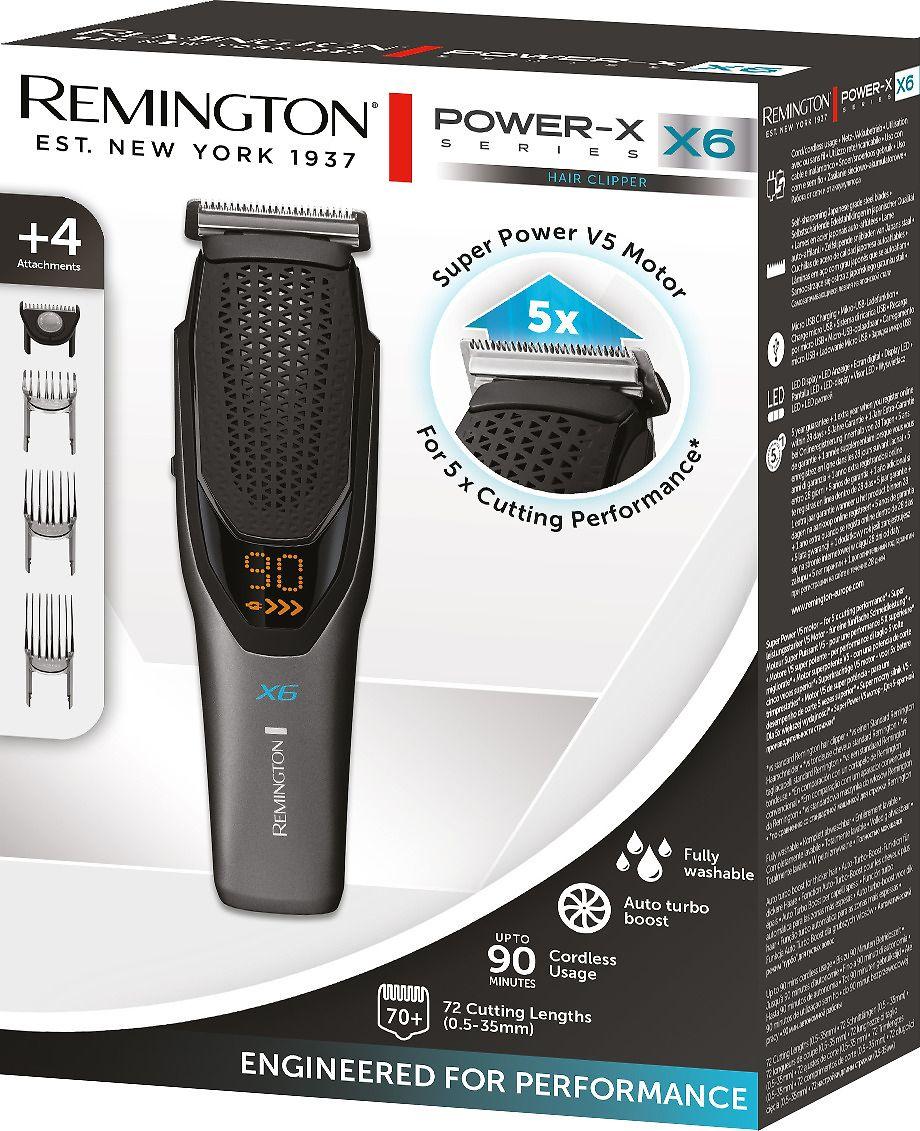 Remington HC6000 X6 Power-X serijos plaukų kirpimo mašinėlė