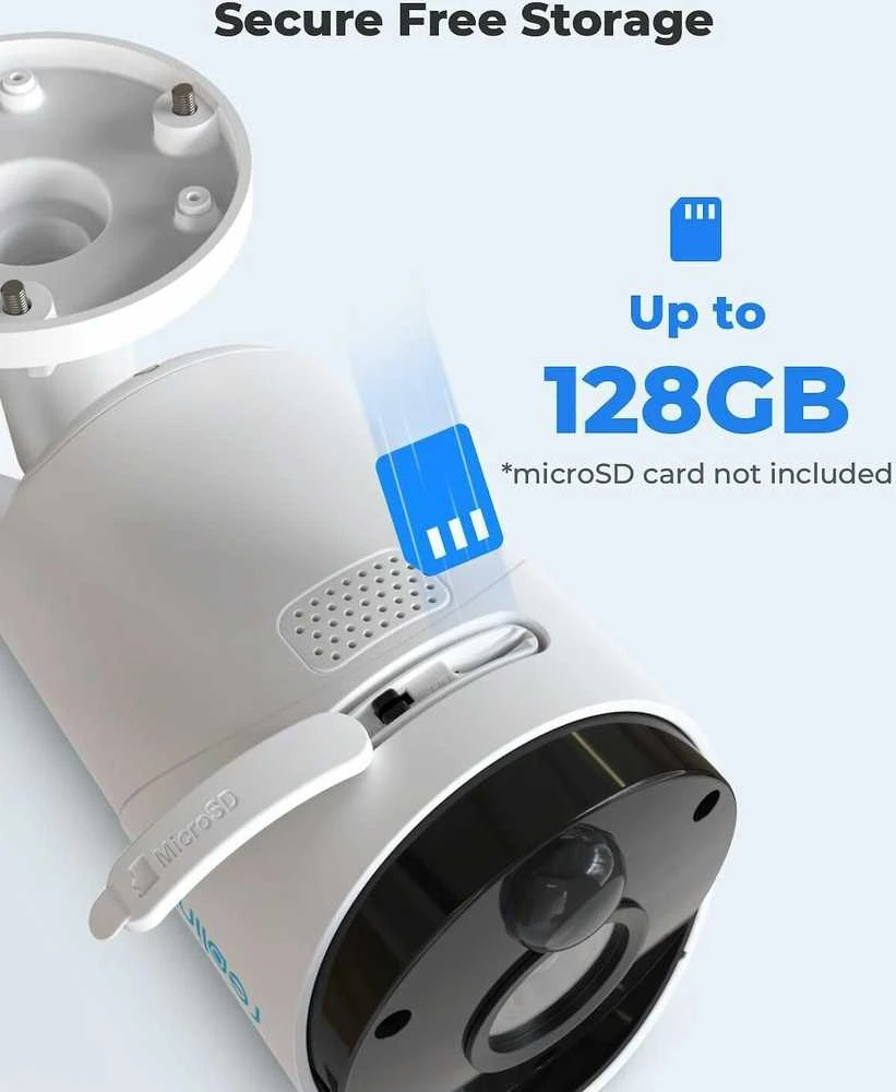 Akumuliatorinė kamera Reolink Argus Series B320, 3 MP, Wi-Fi, microSD