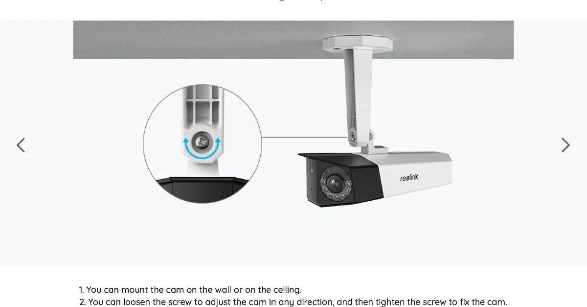Reolink – Duo 2 PoE (P730) 4K lauko PoE kamera – balta