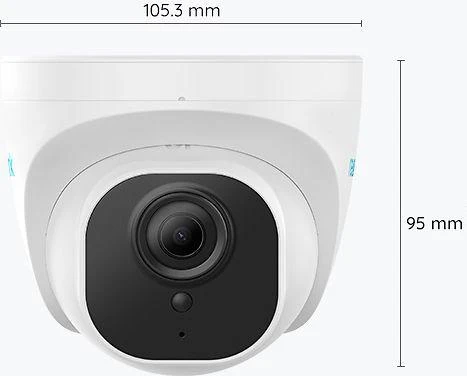 Reolink | IP kamera | RLC-510A | Kulka | 5 MP | Fiksuotas objektyvas | Maitinimas per Ethernet (PoE) | IP66 | H.264 | „MicroSD“ (maks. 256 GB) | Baltas