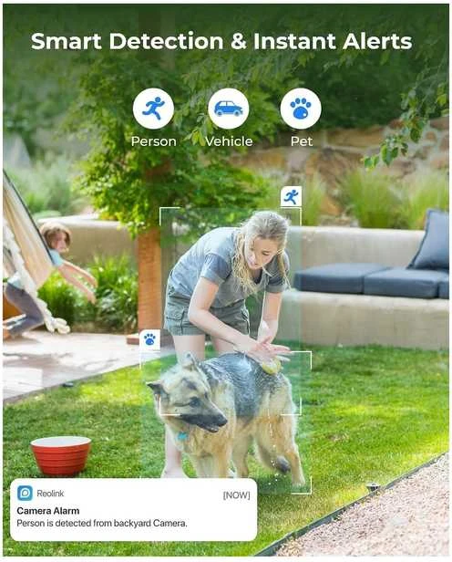 Išmani lauko apsaugos kamera Reolink W430