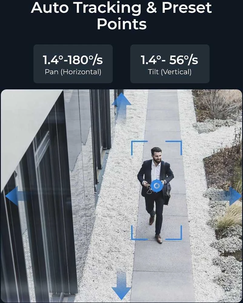Reolink | Išmanioji 4K PoE apsaugos kamera su 16 kartų optiniu priartinimu | P850 | PTZ | 8 MP | 5,3–86 mm / maks. F1,6 | Maitinimas per Ethernet (PoE) | IP66 | H.265/H.264 | „Micro SD“, maks. 256 GB