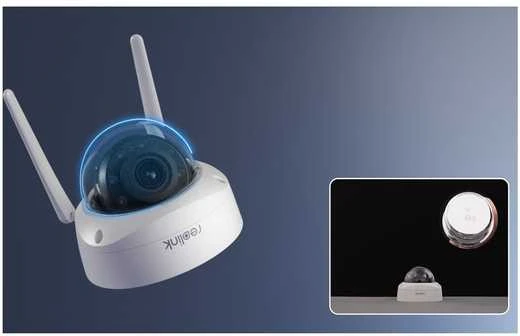 Išmani vandalams atspari lauko apsaugos kamera Reolink W437 su apšvietimu, 8 MP, IP67