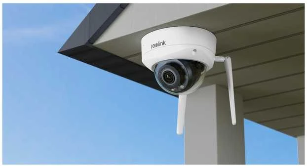 Išmani vandalams atspari lauko apsaugos kamera Reolink W437 su apšvietimu, 8 MP, IP67