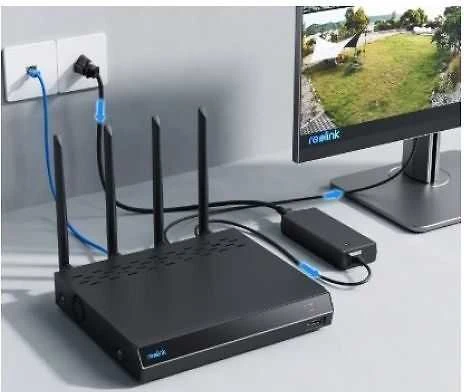 „Reolink WN12W“ 12 kanalų „Wi-Fi 6“ NVR įrašymo įrenginys, skirtas 24 valandas per parą ir 7 dienas per savaitę atlikti vietinius įrašus | Reolink