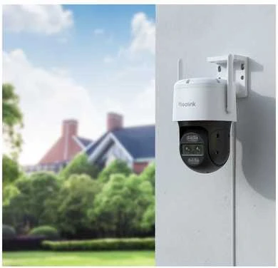 IP kamera „Reolink TrackMix“ su 4K WiFi kamera, 8 MP, PTZ, WiFi, 6 kartų optinis priartinimas