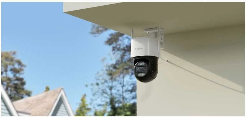 IP kamera „Reolink TrackMix“ su 4K WiFi kamera, 8 MP, PTZ, WiFi, 6 kartų optinis priartinimas