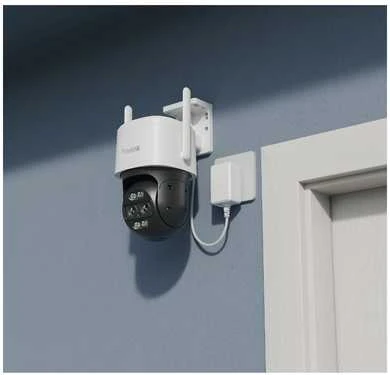 IP kamera „Reolink TrackMix“ su 4K WiFi kamera, 8 MP, PTZ, WiFi, 6 kartų optinis priartinimas