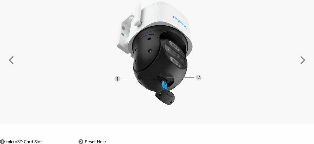 „Reolink TrackMix“ serijos G765 LTE lauko IP kamera