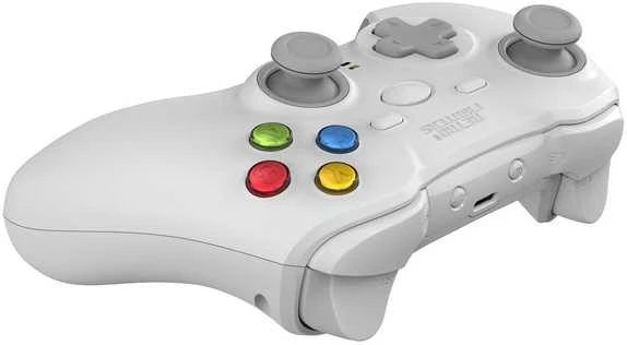 Retro Fighters RF Hunter 360 Wireless 2.4G langaton ohjain, valkoinen