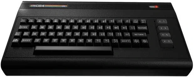 Retro Games Commodore - THEC64 Mini - Juodas