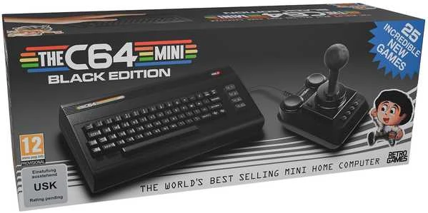 Retro Games Commodore - THEC64 Mini - Juodas