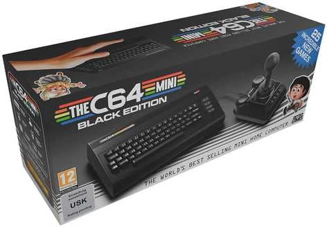 Retro Games Commodore - THEC64 Mini - Juodas