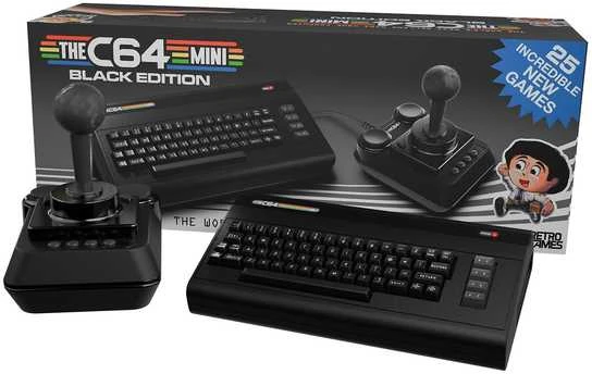 Retro Games Commodore - THEC64 Mini - Juodas