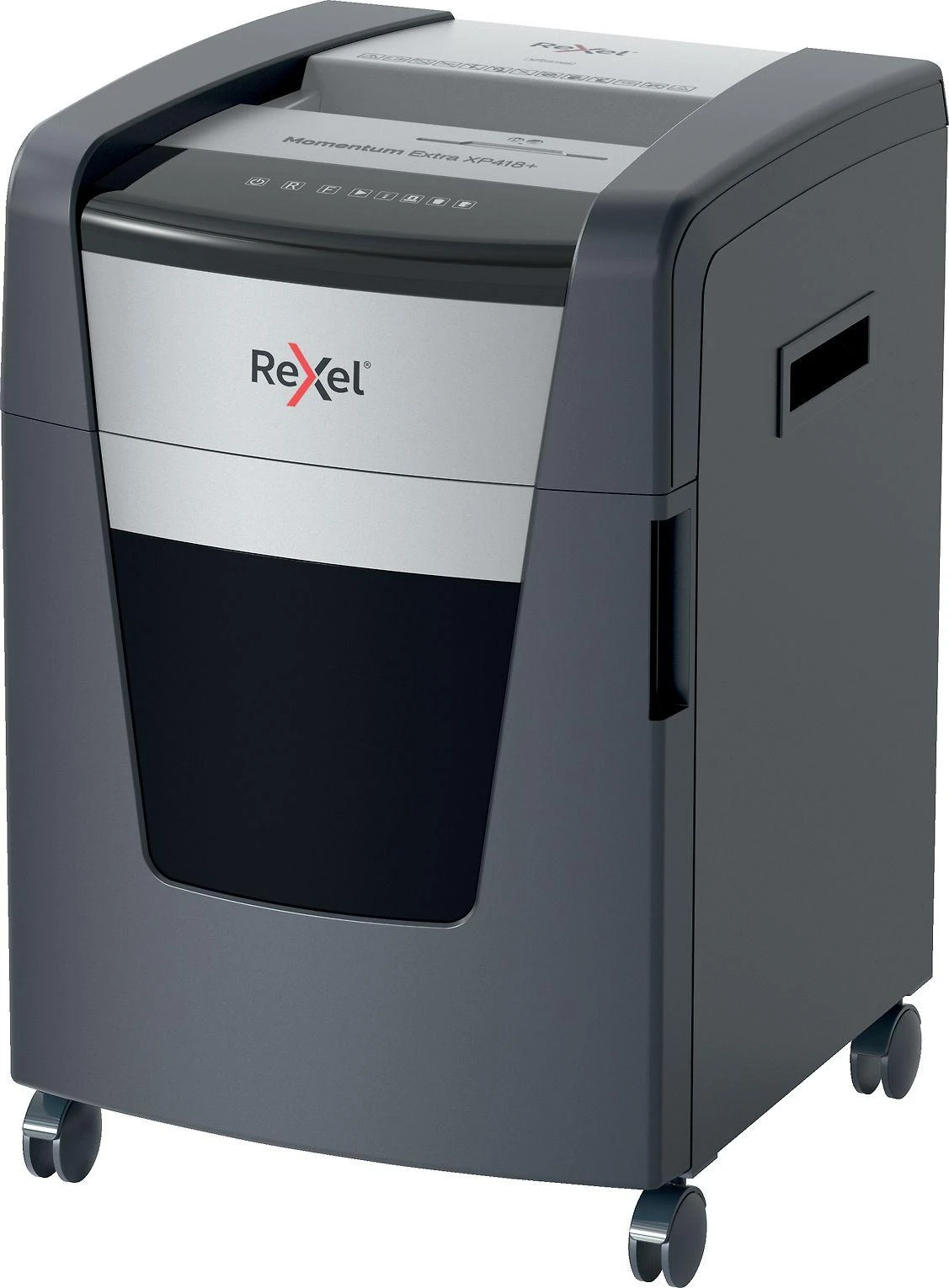 Rexel Momentum XP418+ dokumentų naikiklis su ratukais