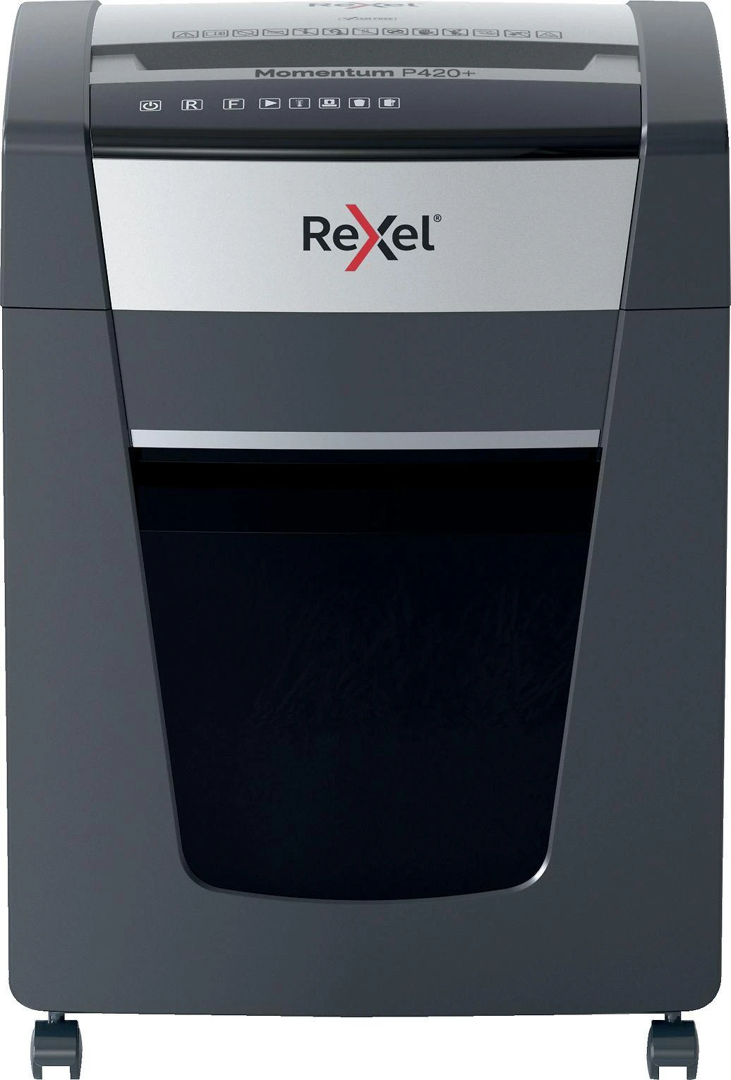 Rexel Momentum P420+ P4 naikintuvas priekiniu kampu