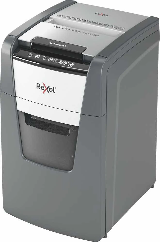 REXEL Optimum 150M popieriaus smulkintuvas su automatiniu padavimu
