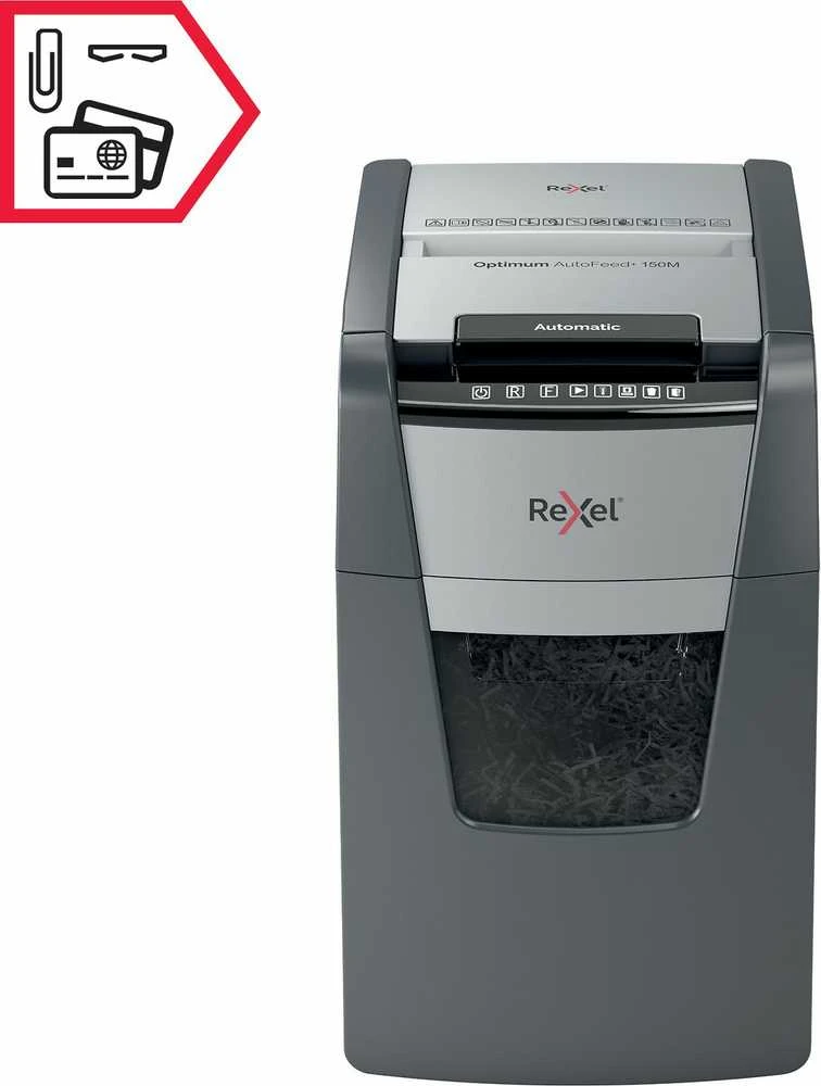 REXEL Smulkintuvas Optimalus AutoFeed+ 150M