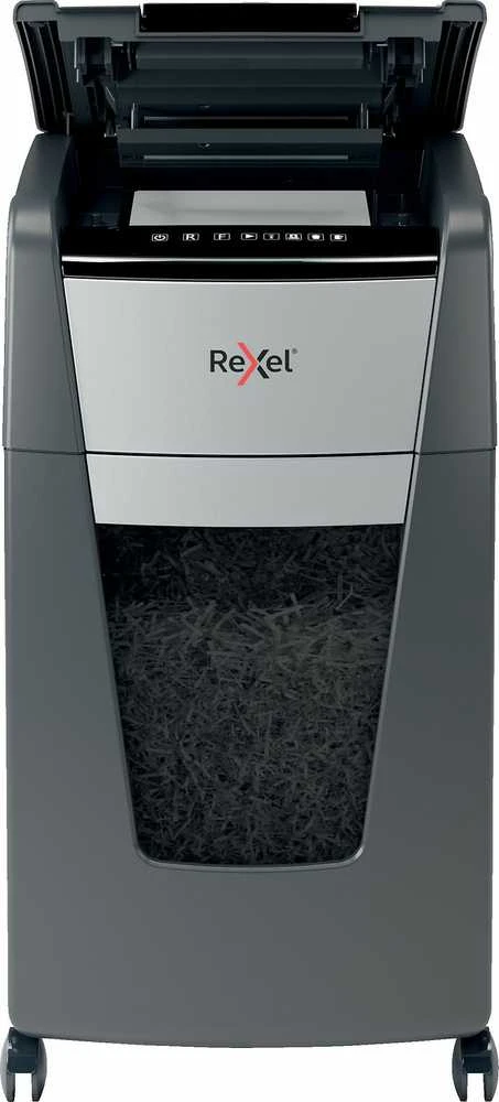 Automatinis dokumentų naikiklis Rexel Optimum Autofeed 225X, 4x25mm, P4, 60l