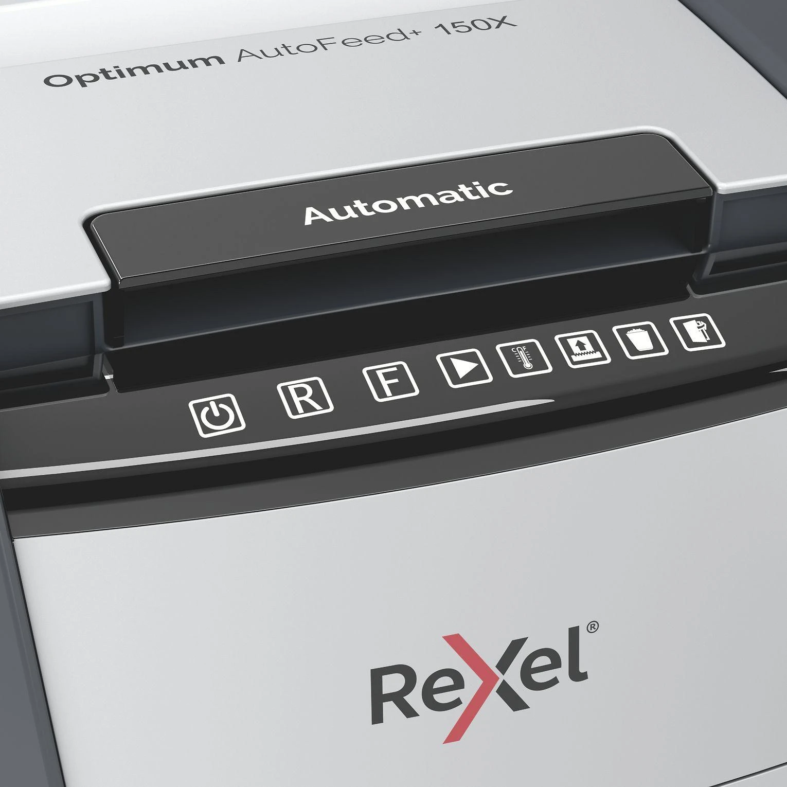Automatinis dokumentų naikiklis Rexel Optimum Autofeed 150X, 4x28mm, P4, 44l