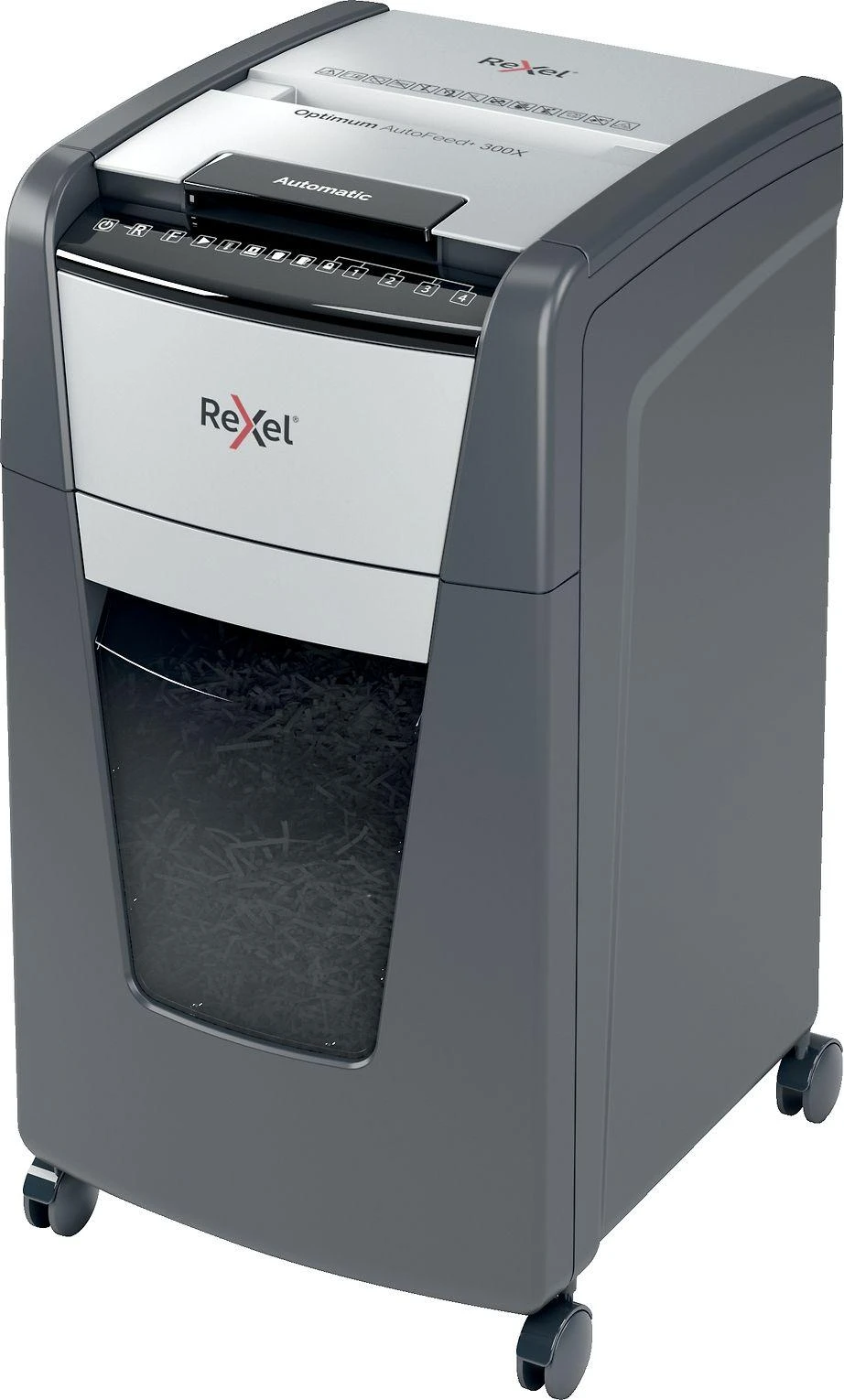 Rexel Optimum 300X dokumentų smulkintuvas su ratukais