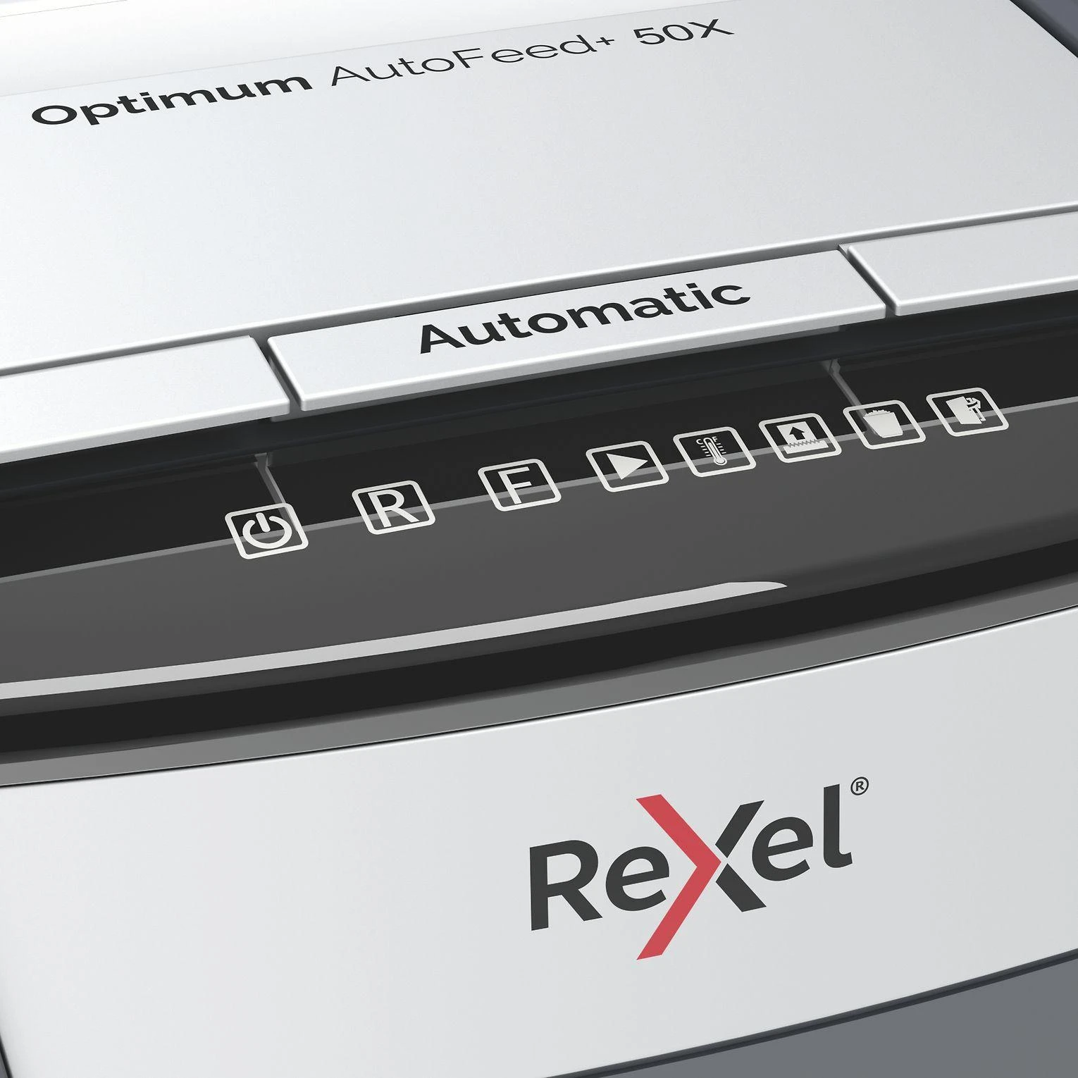 Automatinis dokumentų naikiklis Rexel Optimum Autofeed 50X, 4x28mm, P4, 20l
