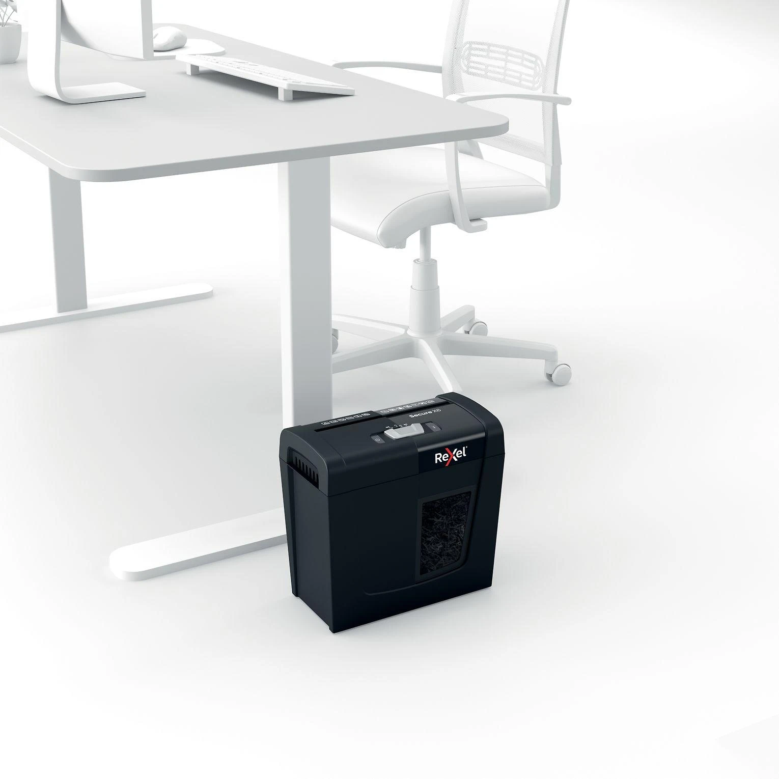 Dokumentų naikiklis Rexel Secure X6 Cross Cut Paper Shredder P4, 6 lapai, 10 L.