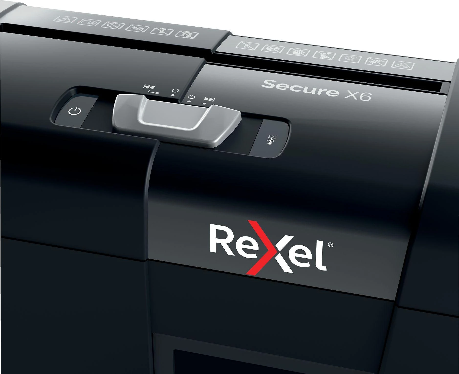 Dokumentų naikiklis Rexel Secure X6 Cross Cut Paper Shredder P4, 6 lapai, 10 L.
