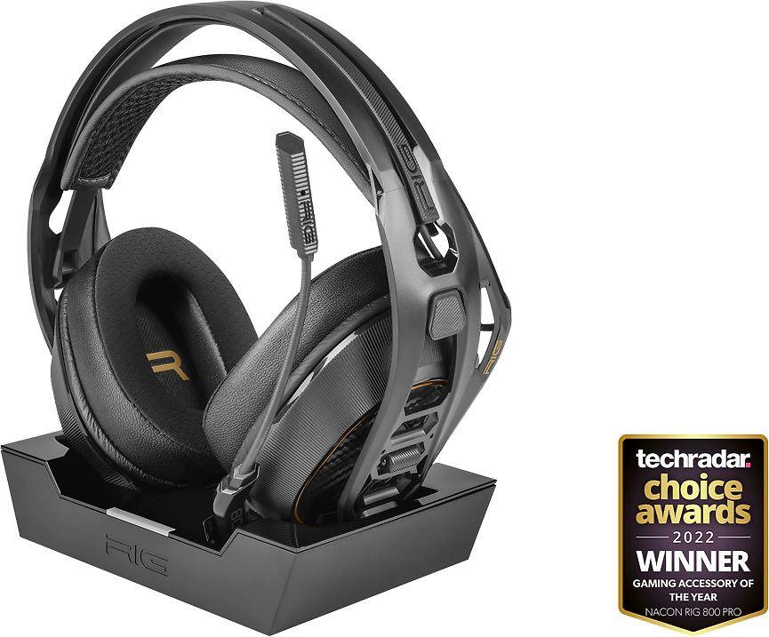 Nacon RIG 800 PRO HD belaidės žaidimų ausinės (juodos) | PC