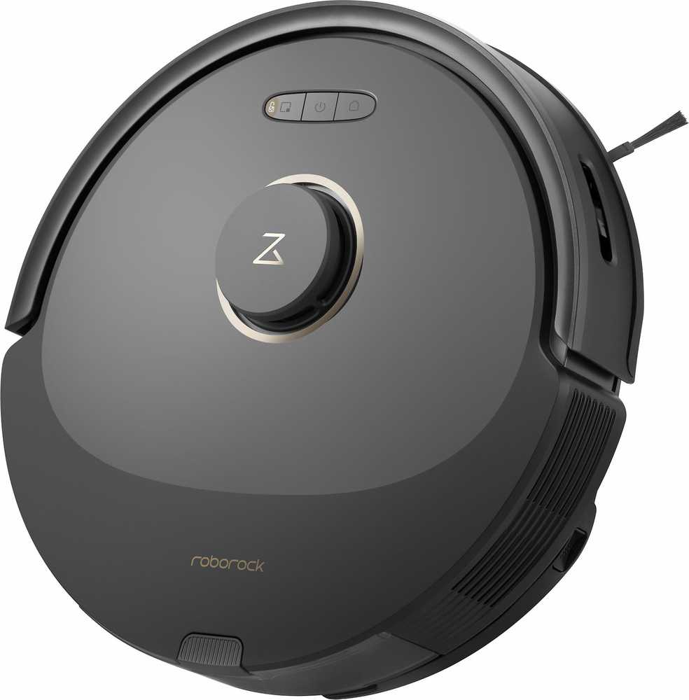 Dulkių siurblys - robotas Q8 Max+ su automatine dulkių išsiurbimo stotele, Juodas