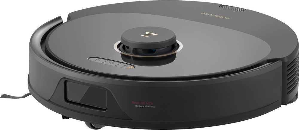 Dulkių siurblys - robotas Q8 Max+ su automatine dulkių išsiurbimo stotele, Juodas