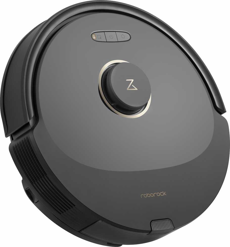 Dulkių siurblys - robotas Q8 Max+ su automatine dulkių išsiurbimo stotele, Juodas