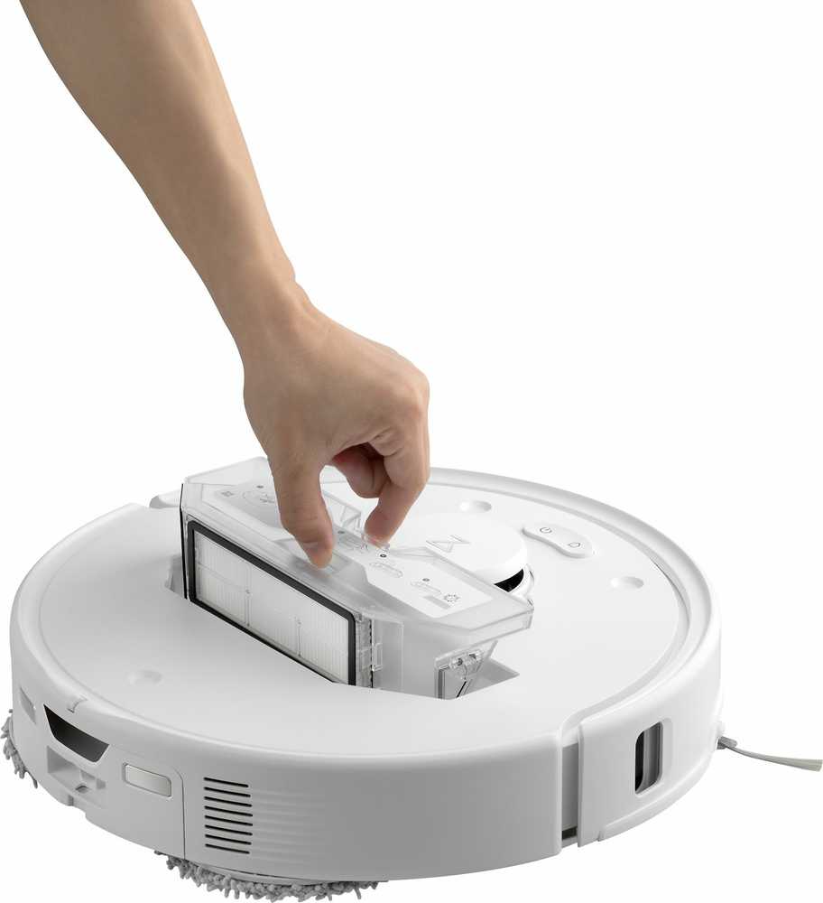 Dulkių siurblys - robotas Roborock Qrevo Edge 5V1, Baltas