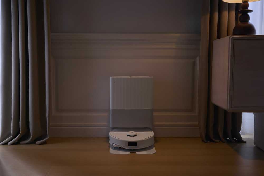 Dulkių siurblys - robotas Roborock Qrevo Edge 5V1, Baltas