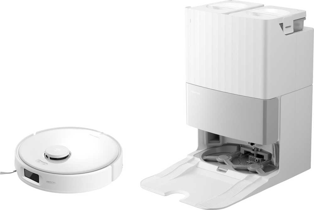 Dulkių siurblys - robotas Roborock Qrevo Edge 5V1, Baltas