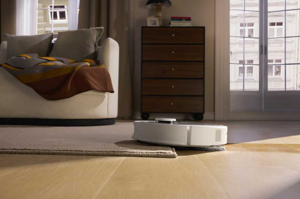Dulkių siurblys - robotas Roborock Qrevo Edge 5V1, Baltas