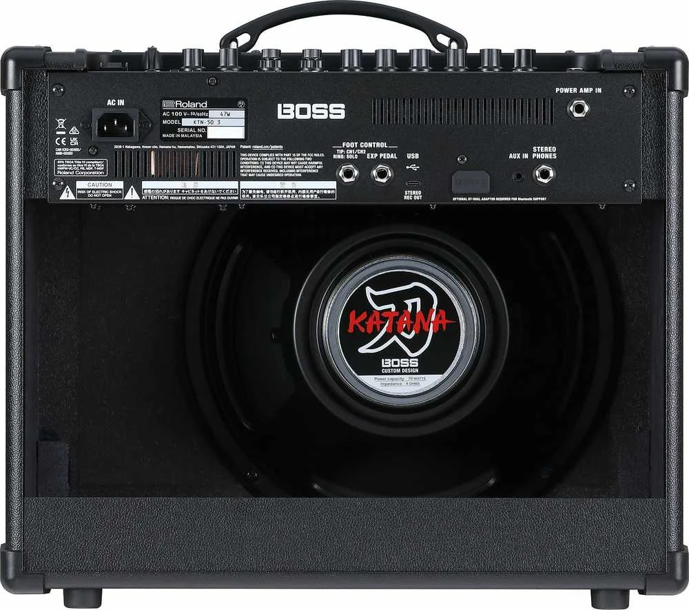 Elektrinės gitaros stiprintuvas Boss Katana-50 Gen 3