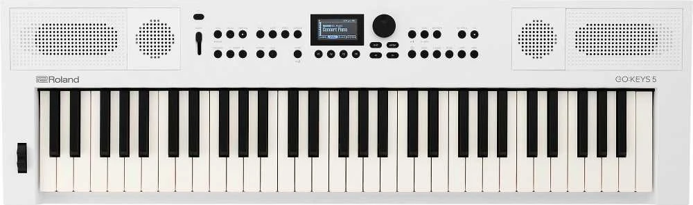 Roland GO:KEYS 5 -kosketinsoitin, valkoinen