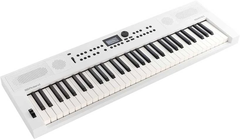 Roland GO:KEYS 5 -kosketinsoitin, valkoinen