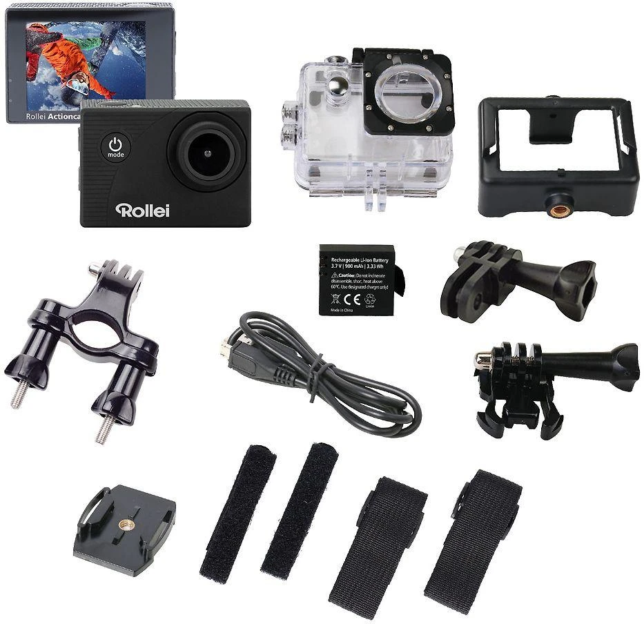 „Rollei“ – „Actioncam 372“ su „Full HD“ vaizdo raiška 1080p